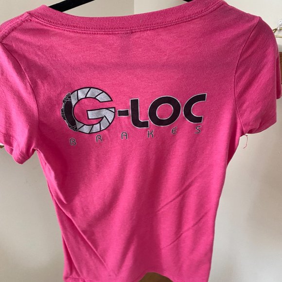 G-Loc Pink V-Neck - Picture 3 of 3